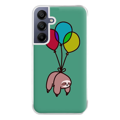 Balloon Sloth Phone Case for Galaxy A16