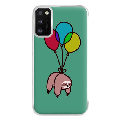 Balloon Sloth Phone Case for Galaxy A41