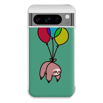 Balloon Sloth Phone Case for Google Pixel 8 Pro