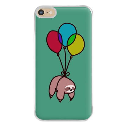 Balloon Sloth Phone Case for iPhone 6 Plus / 7 Plus / 8 Plus