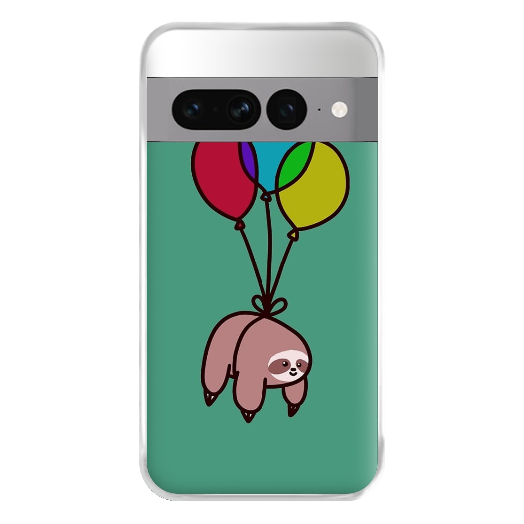 Balloon Sloth Phone Case for Google Pixel 7 Pro