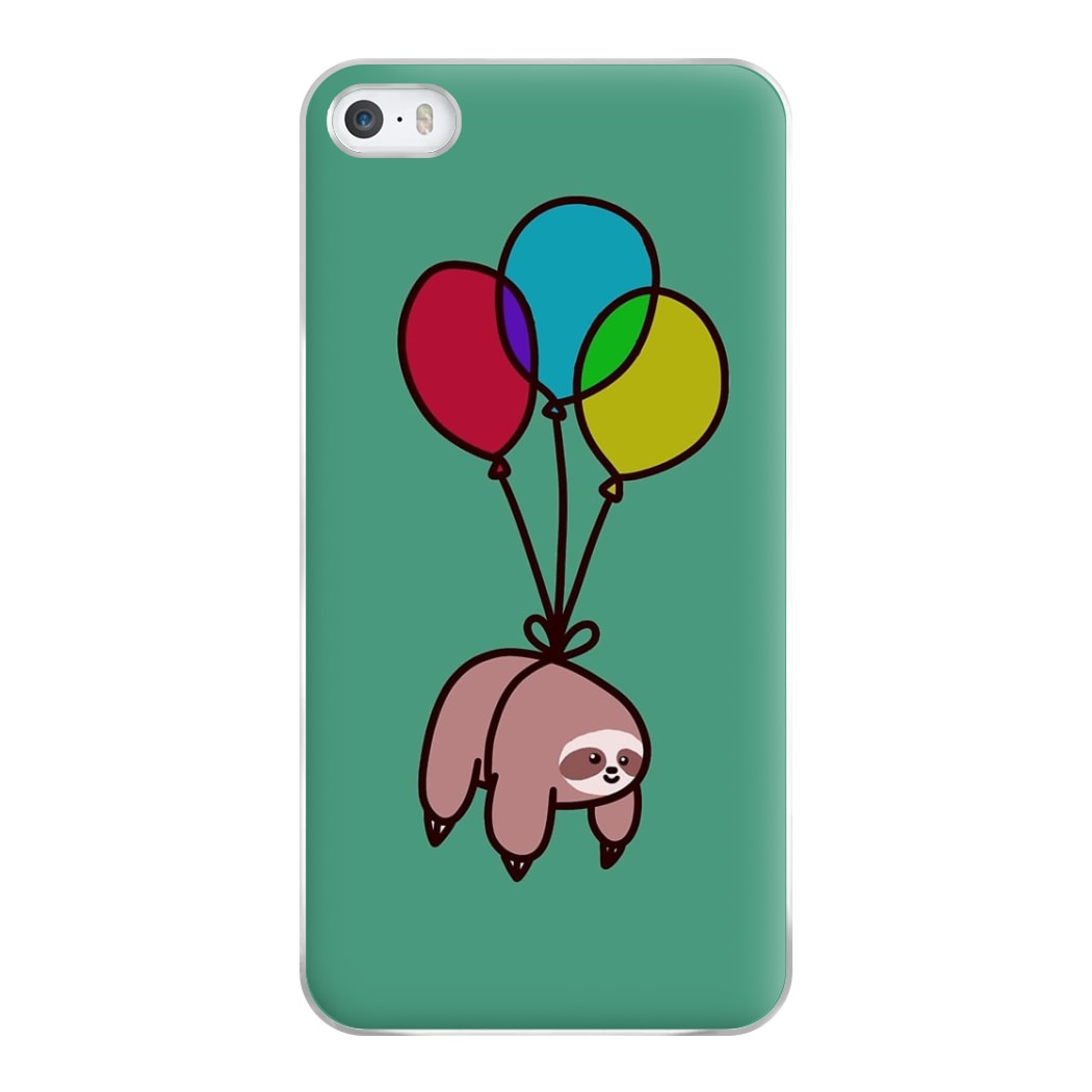 Balloon Sloth Phone Case for iPhone 5 / 5s / SE 2016