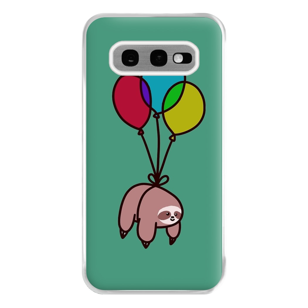 Balloon Sloth Phone Case for Galaxy S10e