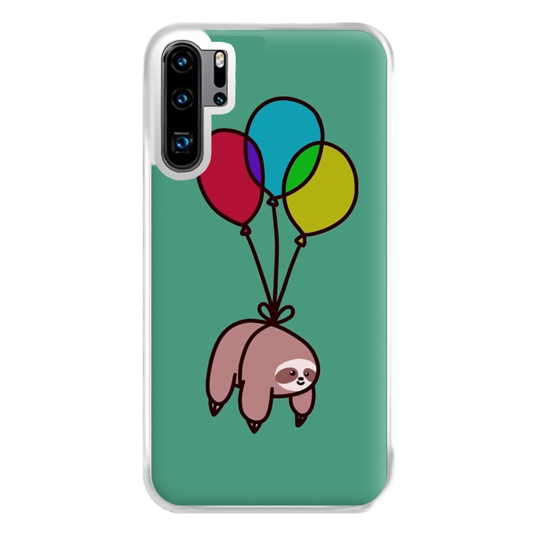 Balloon Sloth Phone Case for Huawei P30 Pro