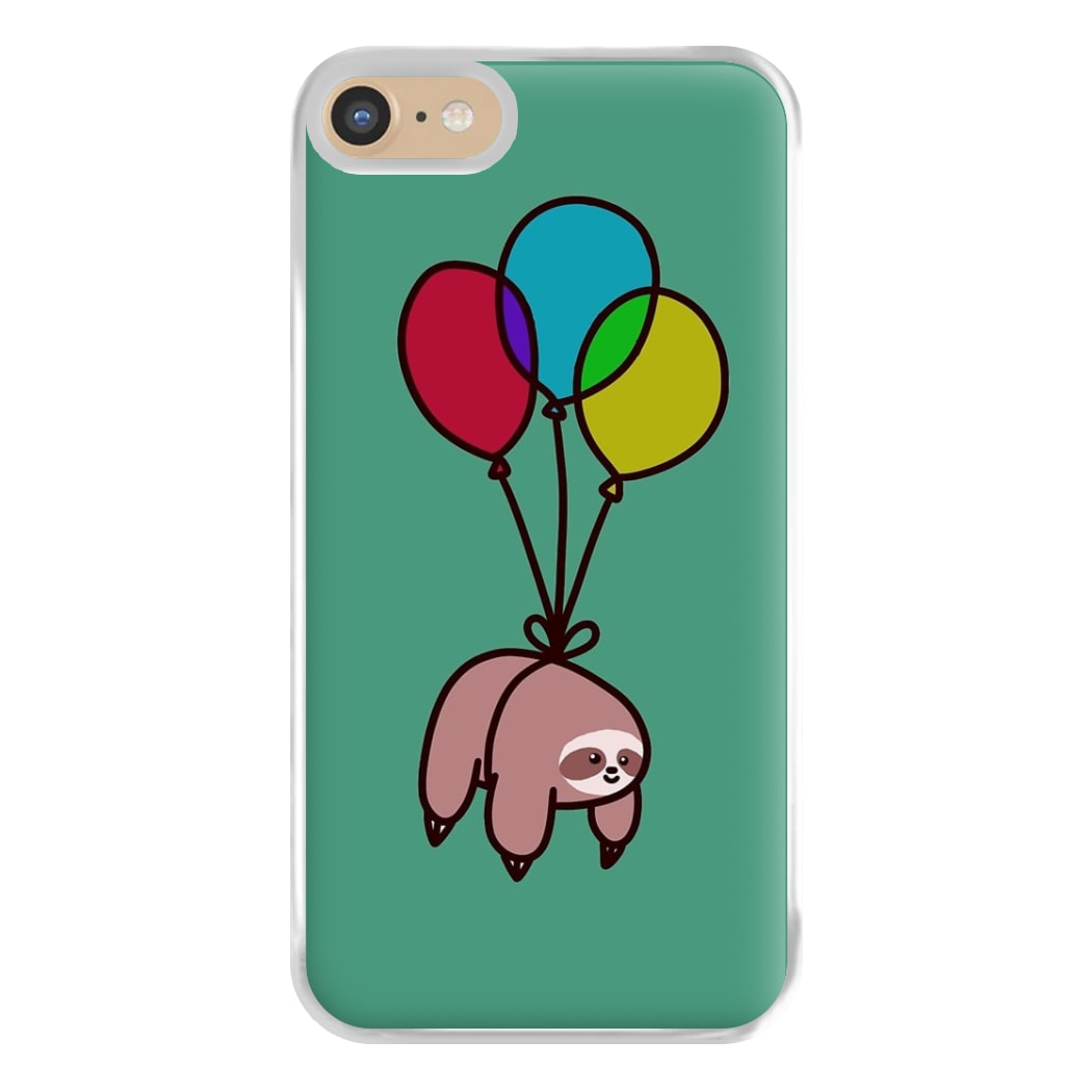 Balloon Sloth Phone Case for iPhone 6 / 7 / 8 / SE