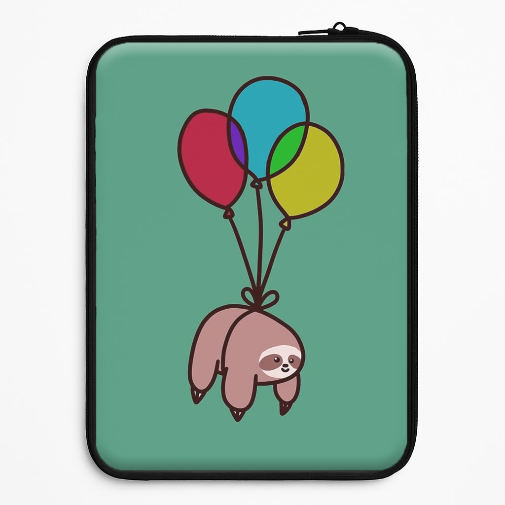 Balloon Sloth Laptop Sleeve