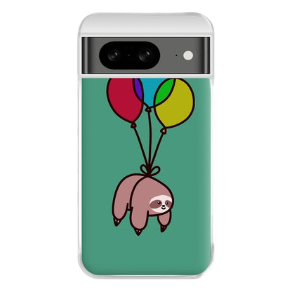 Balloon Sloth Phone Case for Google Pixel 8