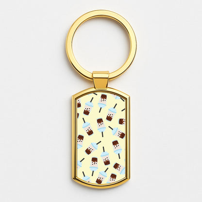Boba Tea - Summer Gold Keyring