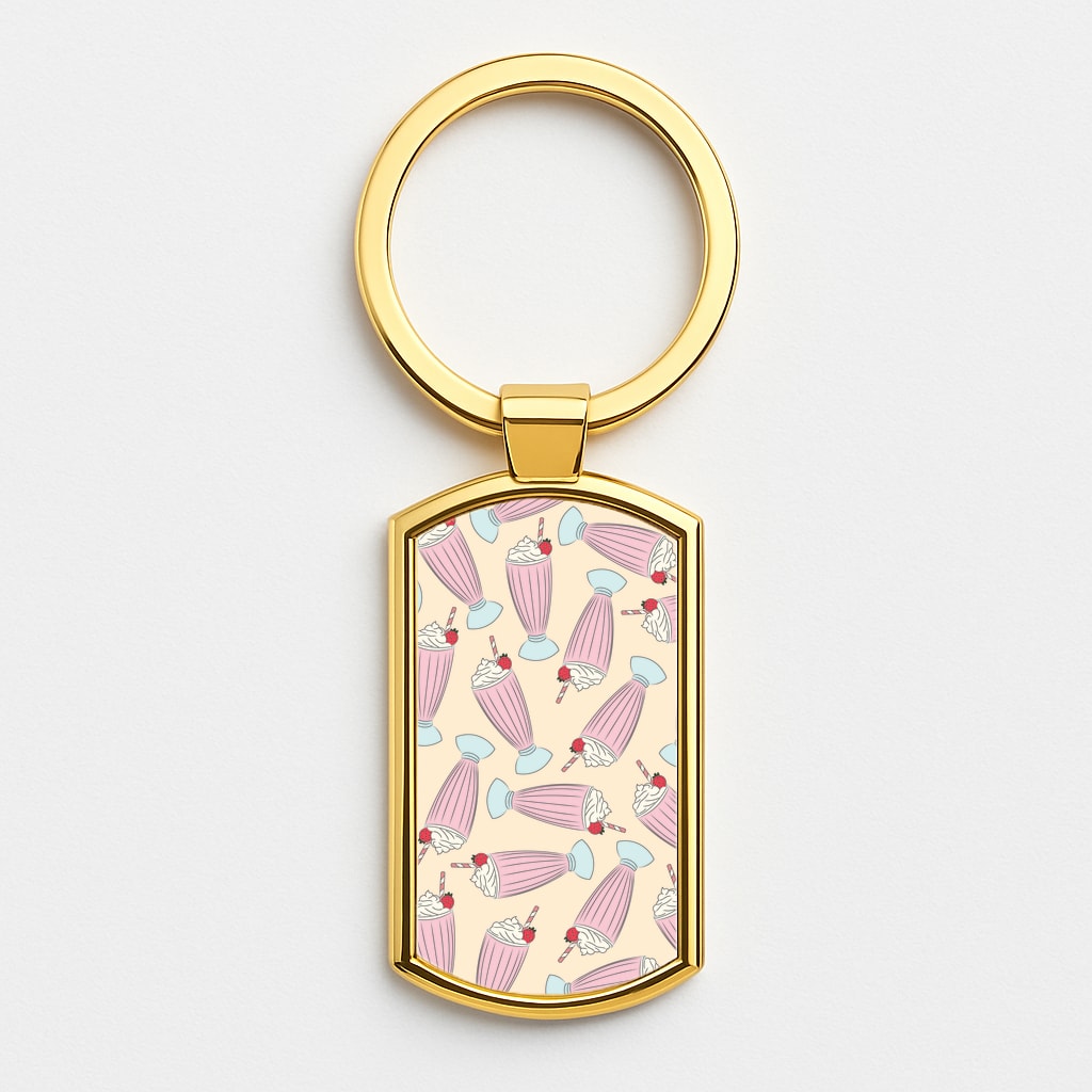 Sundae - Summer Gold Keyring