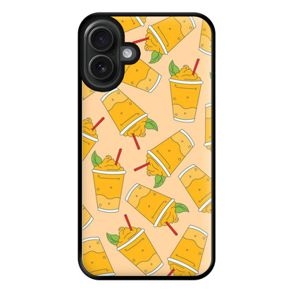 Mango Slush - Summer Phone Case for iPhone 16 Plus