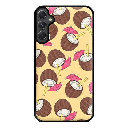 Coconut - Summer Phone Case for Galaxy A34