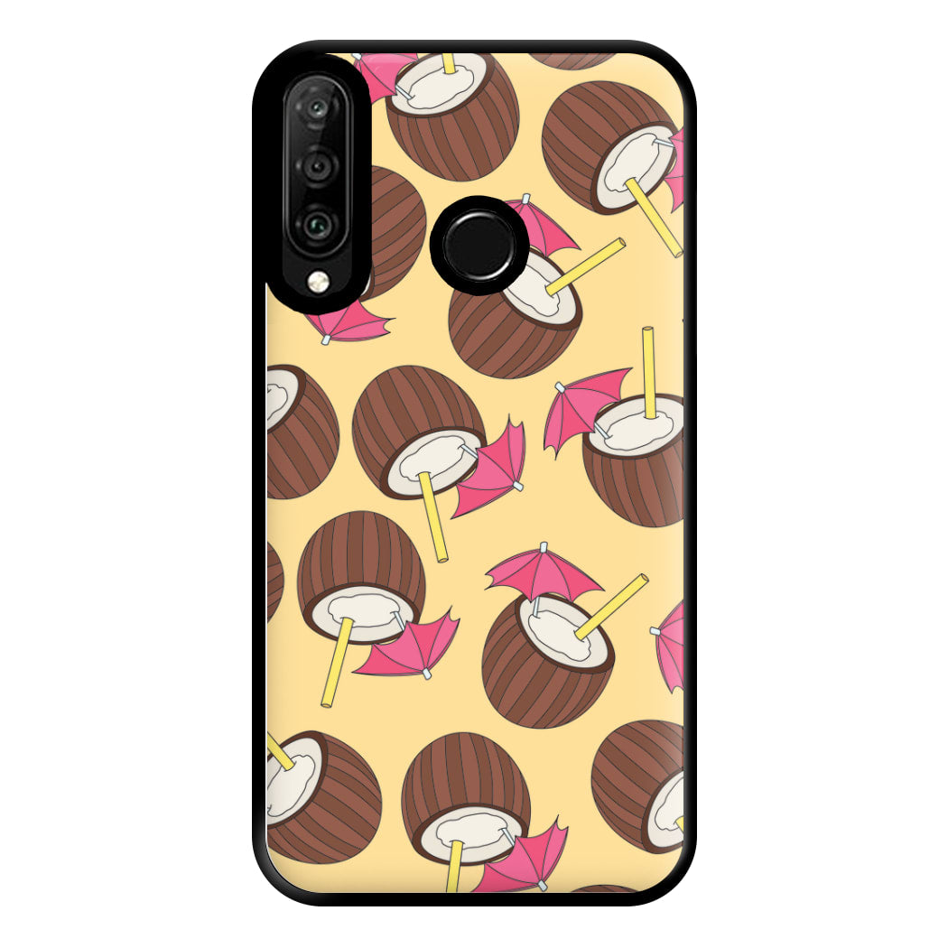 Coconut - Summer Phone Case for Huawei P30 Lite