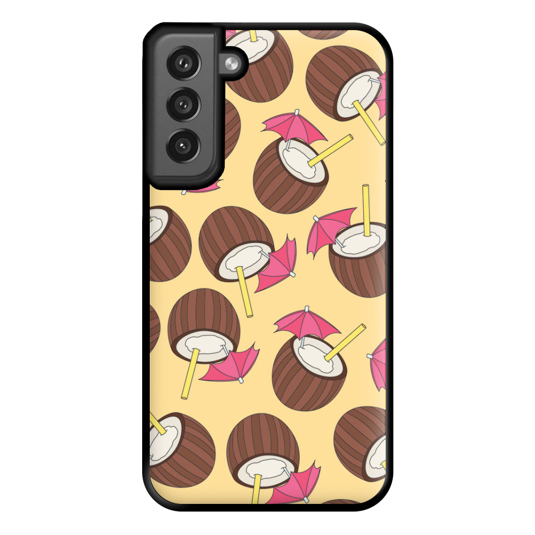 Coconut - Summer Phone Case for Galaxy S21FE