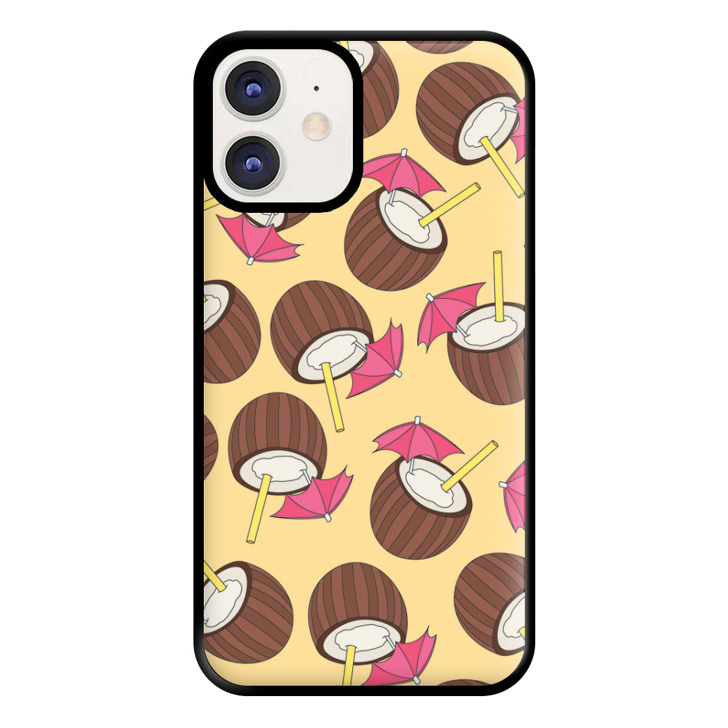 Coconut - Summer Phone Case for iPhone 12 / 12 Pro