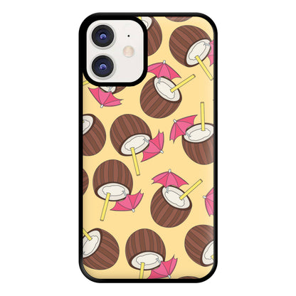 Coconut - Summer Phone Case for iPhone 12 / 12 Pro