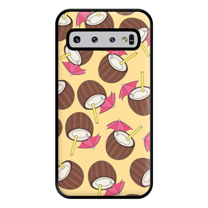 Coconut - Summer Phone Case for Galaxy S10 Plus