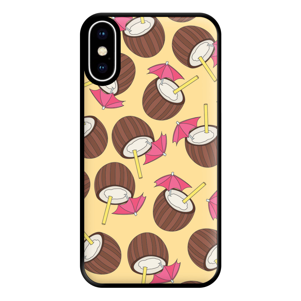 Coconut - Summer Phone Case for iPhone XS Max