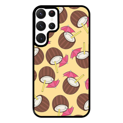 Coconut - Summer Phone Case for Galaxy S22 Ultra