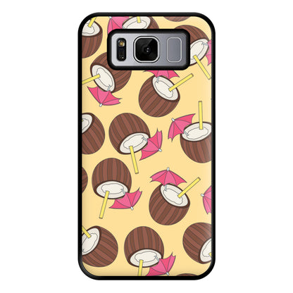 Coconut - Summer Phone Case for Galaxy S8 Plus