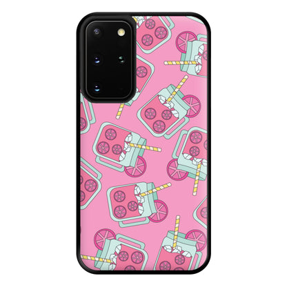 Pink Ice - Summer Phone Case for Galaxy S20 Plus