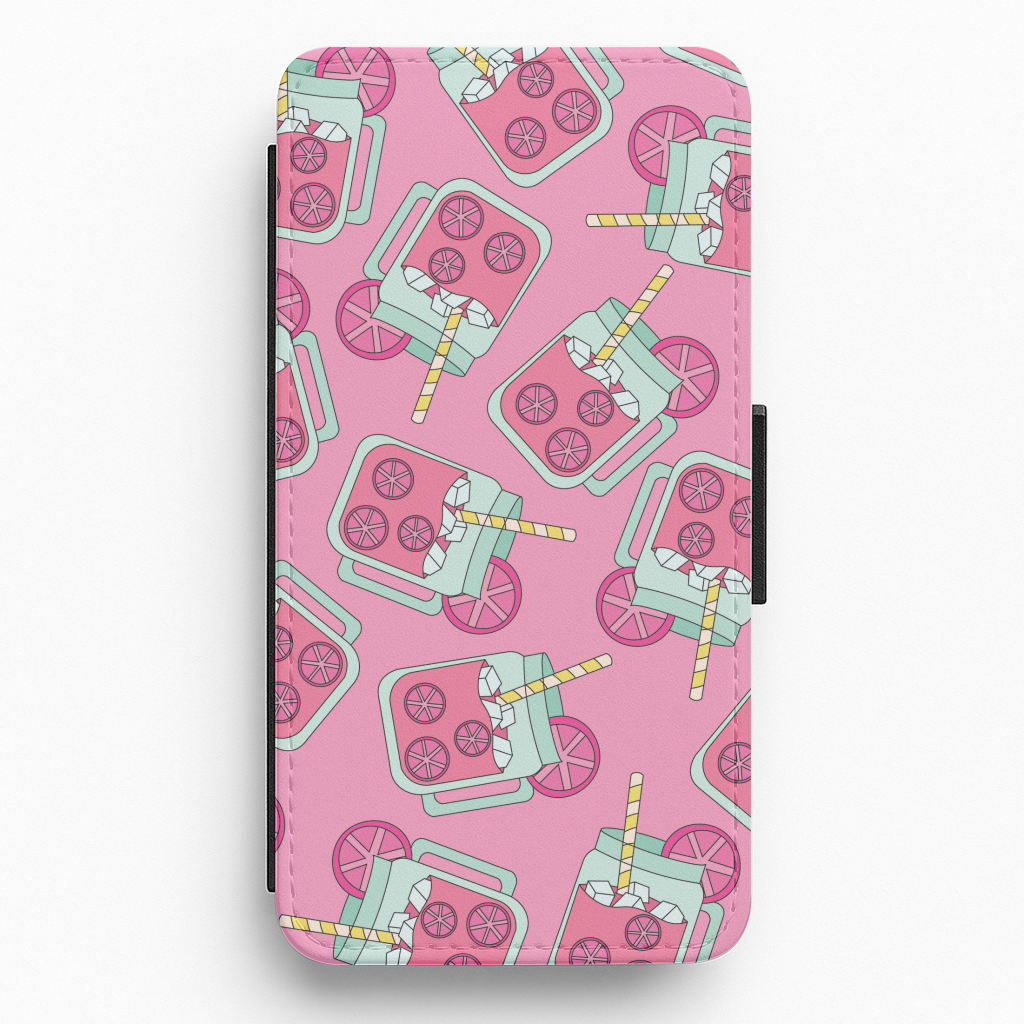 Pink Ice - Summer Flip / Wallet Phone Case