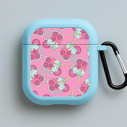 Pink Ice - Summer Blue AirPods Case