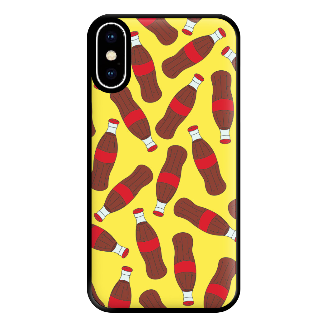 Cola Pattern - Summer Phone Case for iPhone XS Max