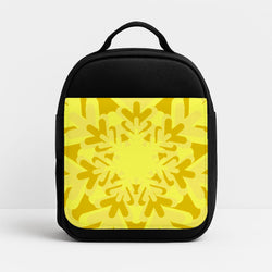 Yellow - Colourful Snowflakes Insulated Lunchbox