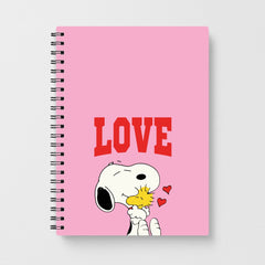 Love Cartoon Beagle  Notebook