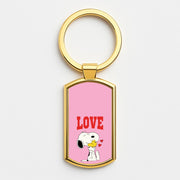 Love Cartoon Beagle  Luxury Keyring 3