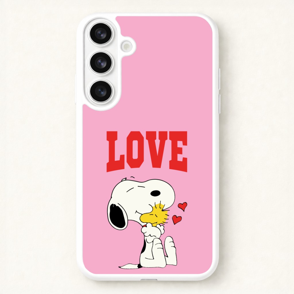 Love Cartoon Beagle Phone Case for Galaxy S26