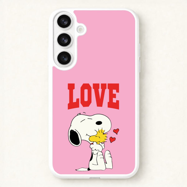 Love Cartoon Beagle Phone Case for Galaxy S26