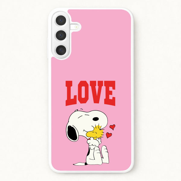 Love Cartoon Beagle Phone Case for Galaxy A17