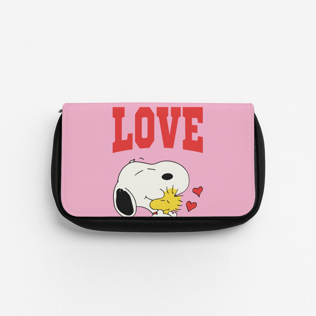 Love Cartoon Beagle  Pencil Case