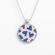 Cartoon Beagle Puffer Jacket Pattern Necklace 1