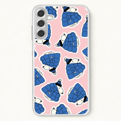 Cartoon Beagle Puffer Jacket Pattern Phone Case for Galaxy A57