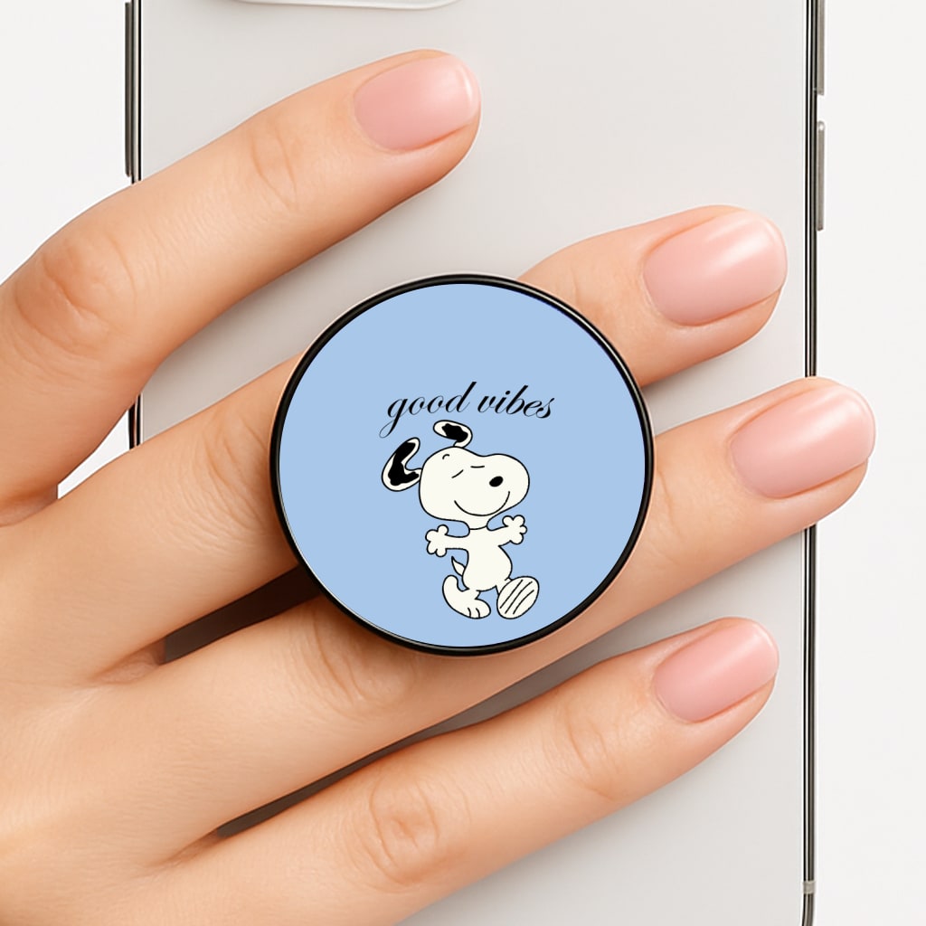 Good Vibes Cartoon Beagle FunGrip