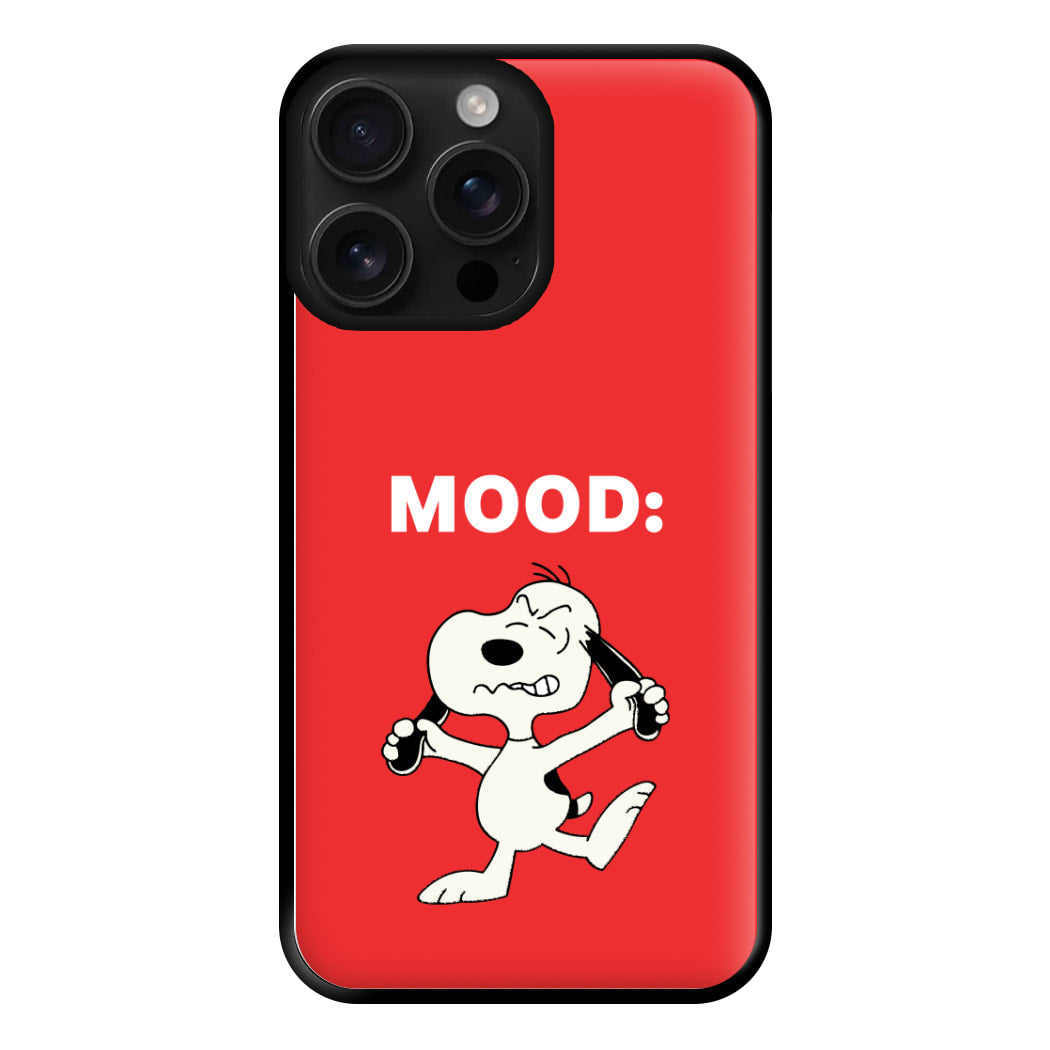 Mood Cartoon Beagle  Phone Case