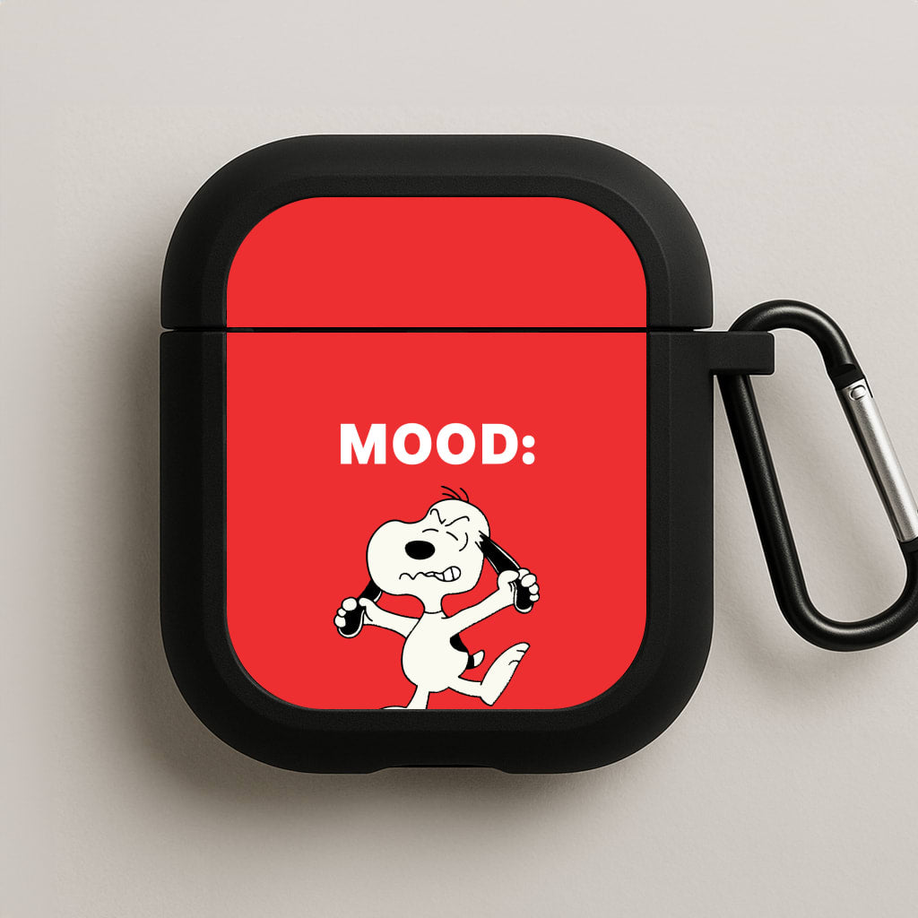 Mood Cartoon Beagle  AirPods Case