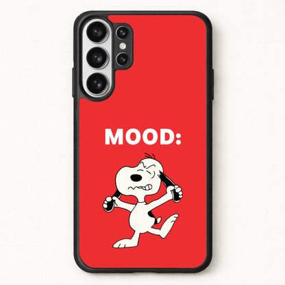 Mood Cartoon Beagle Phone Case for Galaxy S26 Ultra