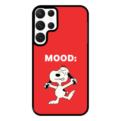Mood Cartoon Beagle  Phone Case for Galaxy S22 Ultra