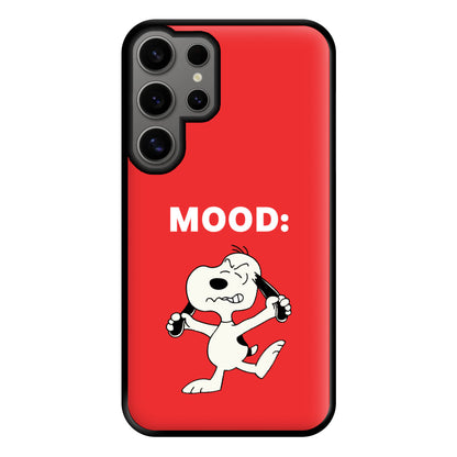 Mood Cartoon Beagle  Phone Case for Galaxy S24 Ultra