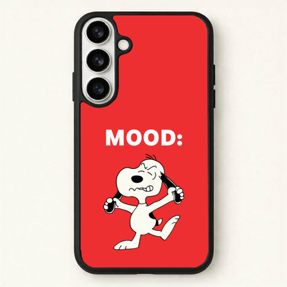 Mood Cartoon Beagle Phone Case for Galaxy S26 Plus