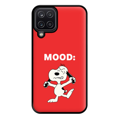 Mood Cartoon Beagle  Phone Case for Galaxy A12