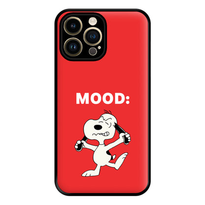 Mood Cartoon Beagle  Phone Case for iPhone 14 Pro Max