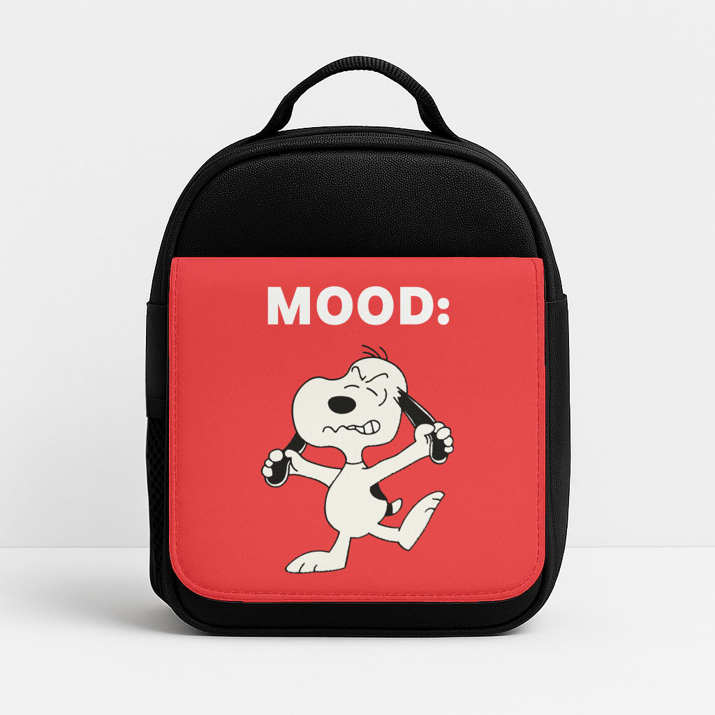 Mood Cartoon Beagle  Lunchbox