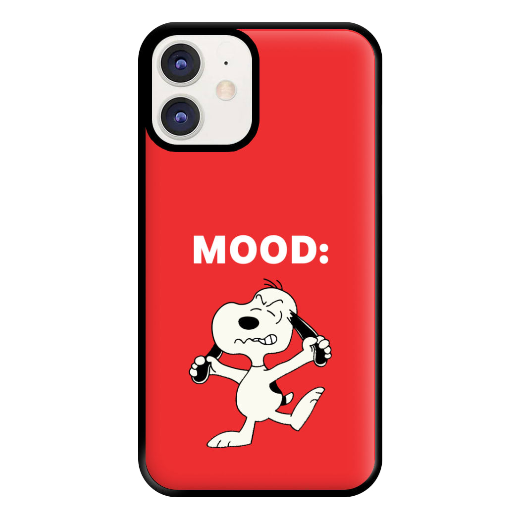 Mood Cartoon Beagle  Phone Case for iPhone 12 / 12 Pro