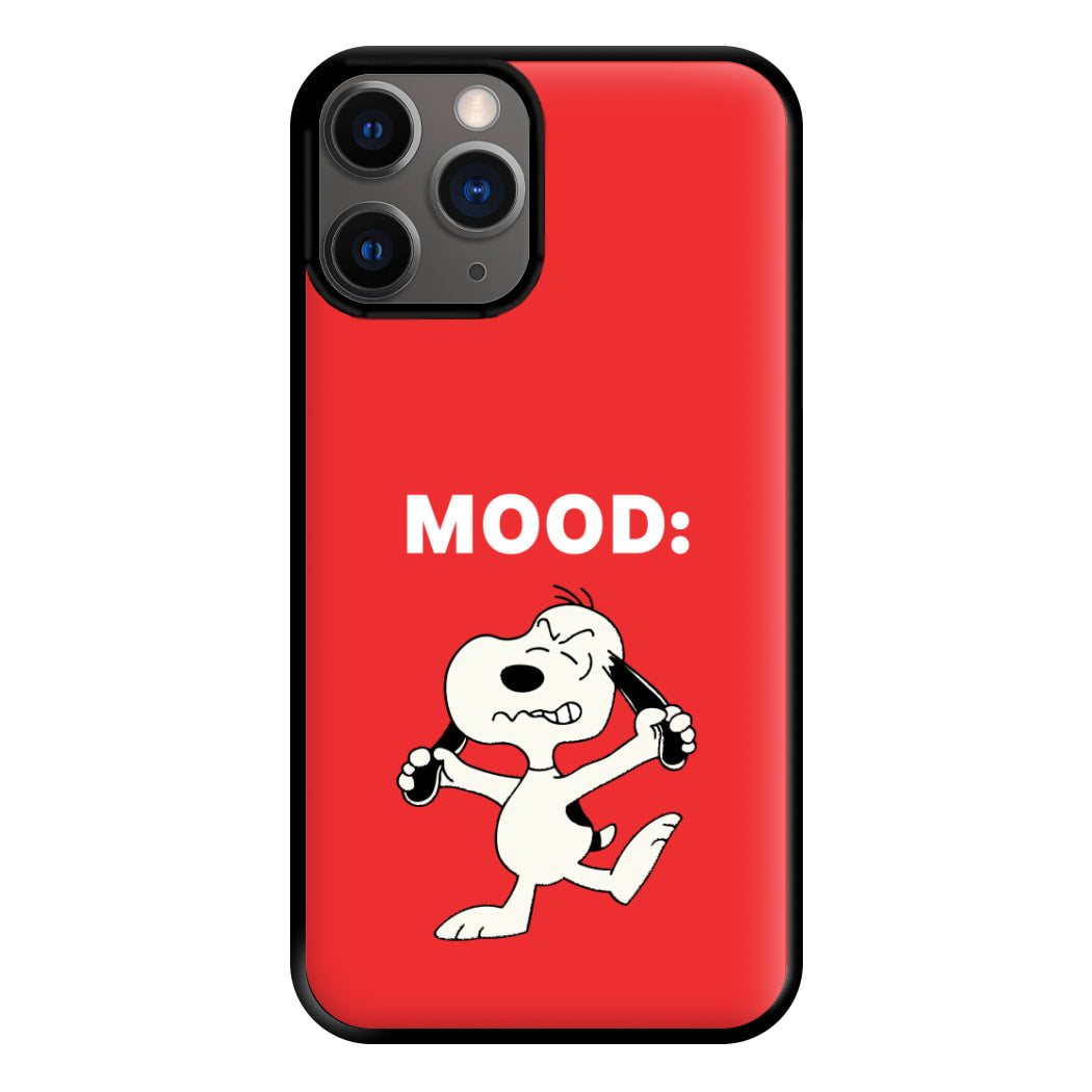 Mood Cartoon Beagle  Phone Case for iPhone 12 Pro Max