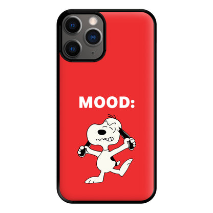 Mood Cartoon Beagle  Phone Case for iPhone 12 Pro Max