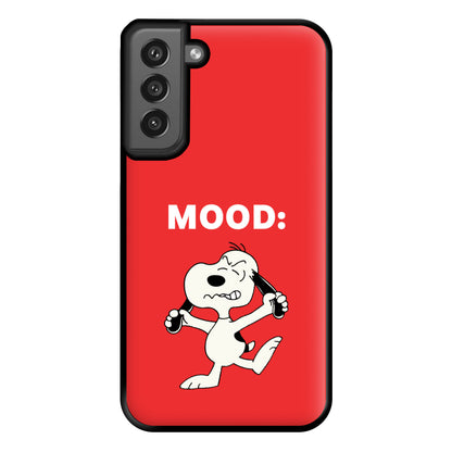 Mood Cartoon Beagle  Phone Case for Galaxy S21FE